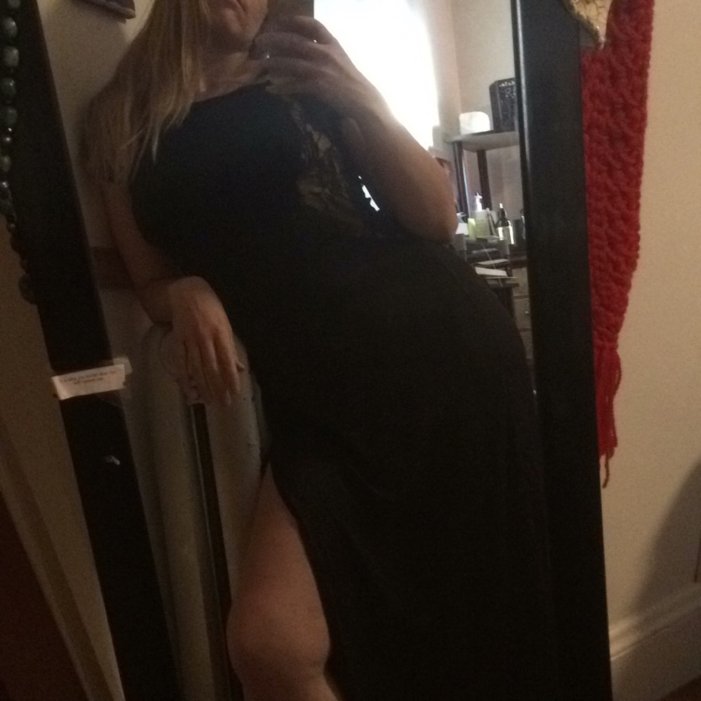 Fun sexy black dress